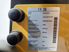 Carretilla Retractil conductor sentado caterpillar NR16N3H (Litio) - 3908007 | Europea de Carretillas