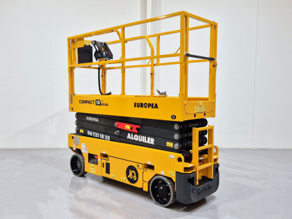 Plataforma Tijera Electrica haulotte COMPACT 10N AE DUAL - 1027048 | Europea de Carretillas 2