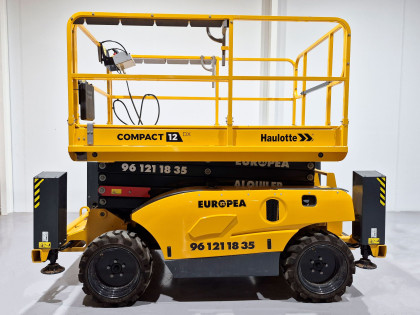 Plataforma Tijera Diesel haulotte C12DX - 1262036 | Europea de Carretillas