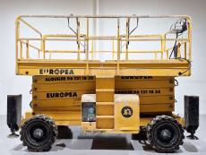 Plataforma Tijera Diesel haulotte H18SX - 1476006 | Europea de Carretillas