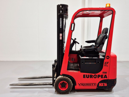 Carretilla Elevadora Electrica 3 ruedas mariotti MX16 (Litio) - 2486002 | Europea de Carretillas