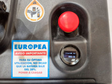 Transpaleta Electrica con plataforma mb forklift KPL201 (Litio) 24V 210Ah - 3299016 | Europea de Carretillas