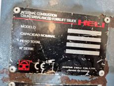 Carretilla Elevadora Diesel heli CPCD25-XC26H - 3306003 | Europea de Carretillas