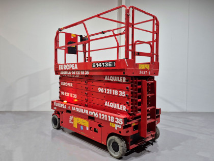 Plataforma Tijera Electrica lgmg S1413EII - 3657002 | Europea de Carretillas 2