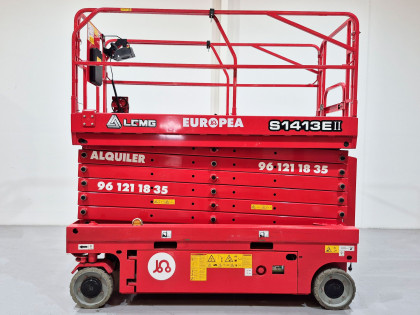 Plataforma Tijera Electrica lgmg S1413EII - 3657005 | Europea de Carretillas
