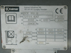 Carretilla Elevadora Diesel - Capacidad 10.000 Kg CD10