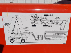 Plataforma Elevadora Articulada Diesel - 18 metros de altura de trabajo PAD18