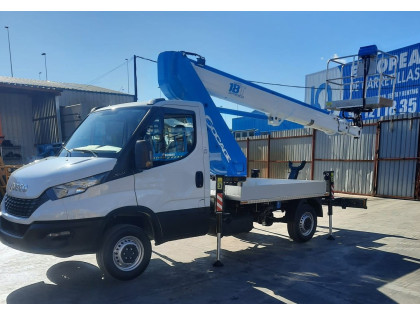 Plataforma Elevadora Sobre Camion - 18 metros de altura de trabajo (Telescópico) PC18