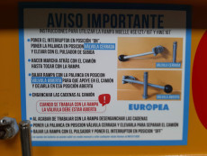 Rampa Muelle Movil - RAMPA MUELLE 16 TON  ELECTRICA